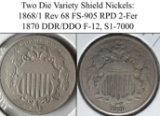 2 Shield Nickel Die