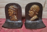 Art Nouveau Cast Iron Bradley & Hubbard Bookends