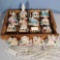 Case Lot Vintage Cardboard Christmas Village