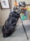 Callaway Hyper Lite 4.0 Michelob Ultra Golf Bag With Built in Stand Black & Silver & 16 Clubs