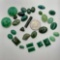 Lapidarian Collection Of Jade Cabochon Gemstones And Others