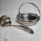 Sterling Silver Manchester Mfg Co. Handled Bon Bon And Dominick & Haff Small Gravy Ladle