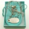 Tiffany & Co. Tag Necklace with Orig. Box & Bag