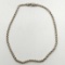 David Yurman Sterling Silver Wheat Chain Necklace