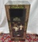 Asian Inspired Black Lacquer 1 Door Cabinet