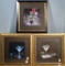 3 Framed And Matted Michael Godard Martini Lithographs