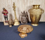Collection of Vintage Metal Ware Decor
