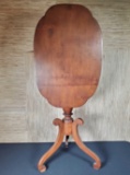 Antique Cherry Tilt Top Tea Table