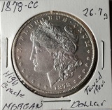 High Grade 1878-CC Morgan Dollar