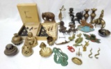 Collection of Small Vintage Metalware Chotskies