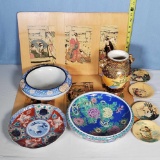 Moriage, Imari Satsuma and other Porcelains and more