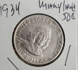1934 Maryland Tercentenary Commemorative Silver Half Dollar UNC