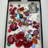 Large Lapidarian Collection Of Cut Gemstones And Others