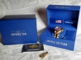 Oh Say Can You See This Awesome Invicta 38mm Grand Diver USA Limited Edition Bracelet Watch