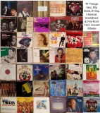 40 Well Kept Jazz, Swing, Big Band, Rock, Classical and other Vinyl Record Albums