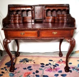 Mahogany Chippendale Desk Writing Table