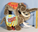 2 RIngling Brothers Plush Elephant Toys