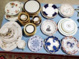 75+ Pcs Fine China incl Partial Sets of Grindley,, Johnson Bros and Black Knight