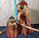 2 Handmade Trolls by 5 Arts Studio Ken Arensbak