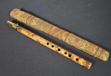 Hand Made Bamboo Clarinet Vertical Flute By Erik The Flutemaker 2002