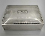 Sterling Silver Cigarette Box / Trinket Box by Webster Silver Co.