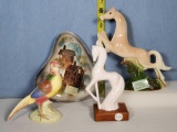 Maddux, Roselane, Sascha B & Ball Bros California Pottery Animals and Trays