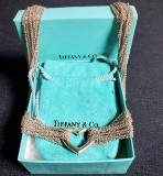 Tiffany & Co. Multi-Chain Heart Necklace