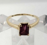 10k Gold Amethyst Ring