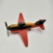 Four Color Bakelite - Catalin Airplane Pin/Brooch