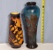 2 Cameo Glass Vases