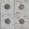 4 Three Cent Nickel Coin Error Die Varieties
