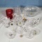 Tray Lot of Waterford Crystal Bowls, Vases, Boxes and More