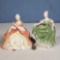 2 Royal Doulton Lady Figurines- Wistful HN 2396, Michele HN 2234