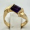 Amethyst 14k Gold Ring