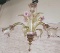 Murano Glass Chandelier with Extra Arms