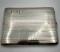 Sterling Silver & 14k Yellow And Rose Gold Cigarette Case