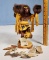 Native American Moon Wolf Bear Kachina and Arrowhead Collection