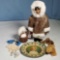 Lot Misc. Souvenir Alaskan Inuit Doll & Items