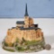 The Danbury Mint Mont-Saint-Michel Castle Figure with Box