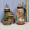 2 Vintage WWW-Team German Limited Edition High Relief Scenic Beer Steins