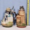 WW-Team and Thewalt Limited Edition Vintage German High Relief Castle Scenic Beer Steins