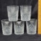 5 Vintage Waterford Crystal Lismore Panel Double Old Fashions