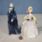 2 Royal Doulton Lady Figurines -Masque HN 2554 and Clare HN 2793