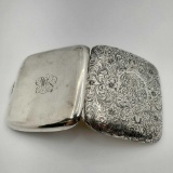 Sterling Silver Cigarette Case