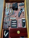 Case Lot of Collectible Sheath, Designer and Pocketknives