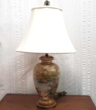 Fine Satsuma Porcelain Lamp