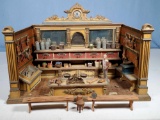 Victorian General Store Three Quarter Diorama with Contents 11 1/2 