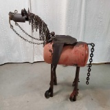 Found Object Sculpture Of Horse