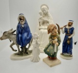 Lot Of Hummel & Goebel Religious Figurines