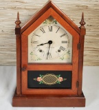 Seth Thomas Key Wind Steeple Mantle Clock